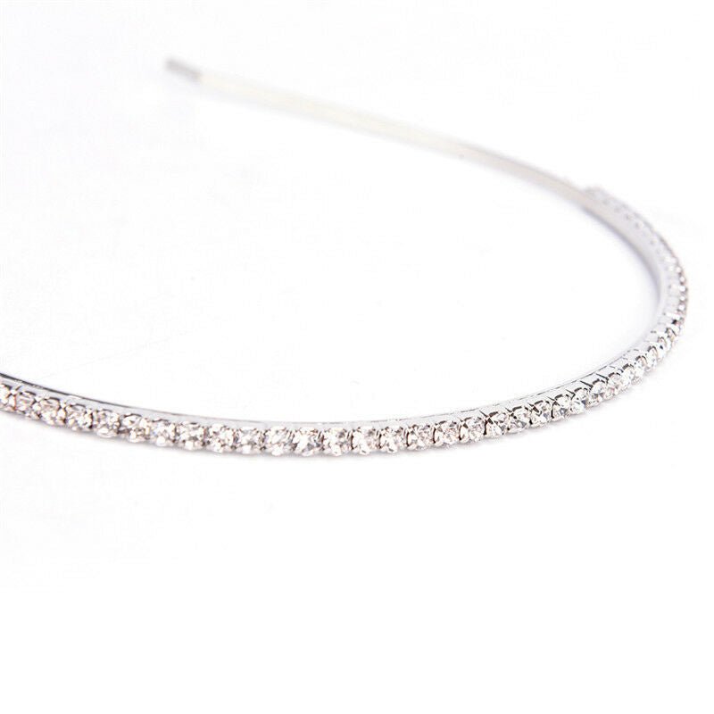 Crystal Rhinestone Headband Hairband Head Wear Elastic Brightness Accessories Kw