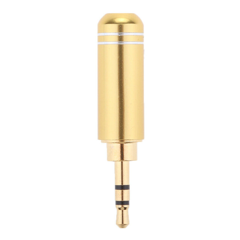 4x 2.5mm Stereo Male Adapter Jack Plug DIY Solder 3 Pole Audio Connector