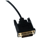 1.8M 6FT Micro HDMI Male to DVI 24+1 Male Cable Cord For HDTV Full HD TV
