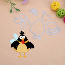 5pcs DIY Cock Metal Cutting Dies Scrapbooking/Photo Album Embossing Stencil