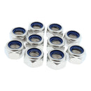 Lock Nut 50Pcs M20 Stainless Steel Hex With Nylon Insert By Bolt Dropper High