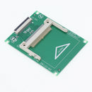 Compact Flash CF Memory Card to 1.8 inch CE ZIF SSD HDD Adapter with 2 Cables,
