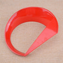 2Pcs Red Birds Eyes look Headlight Cover Bezel Fit for Jeep Renegade 16-18 ABS