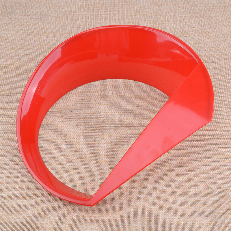 2Pcs Red Birds Eyes look Headlight Cover Bezel Fit for Jeep Renegade 16-18 ABS