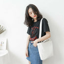 New Shopping Bag Canvas Ladies Shoulder Bag Green Shopping Bag Ladies Casua