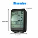 Waterproof Wireless LCD Digital Bike Cycle Computer Bicycle Speedometer Odometer