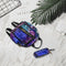 2Pcs/Set New Teenage Bling Glitter Sequins Backpack Girls Rucksack Students H4I3