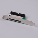 40 pin cf To ide compact flash memory card adapter universal pci bracket panel !