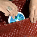 7Grids Round Medicine Vitamin Box Case Storage Dispenser Durable New