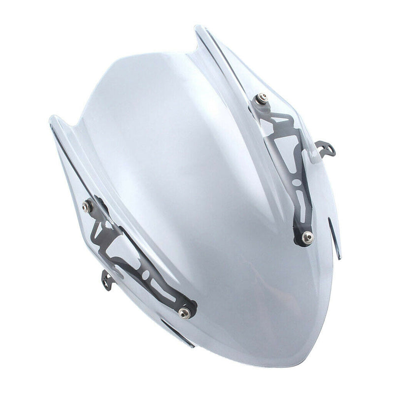 Transparent  Windshield Extension Air Deflector for Suzuki GSXR600 750 17-19