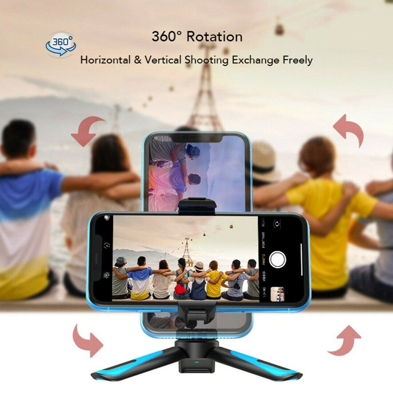 Adjustable Portable Tripod Desktop Stand Desk Holder Stabilizer For Smart Phone