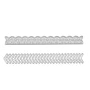 2pcs Lace Cutting Dies Stencils Scrapbook Embossing DIY Album Cards Craft Gift