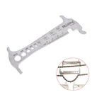 1pc 3 in 1 Bike Bicycle Chain Checker Wear Indicator Chain Hook BoltMeasuremenOZ