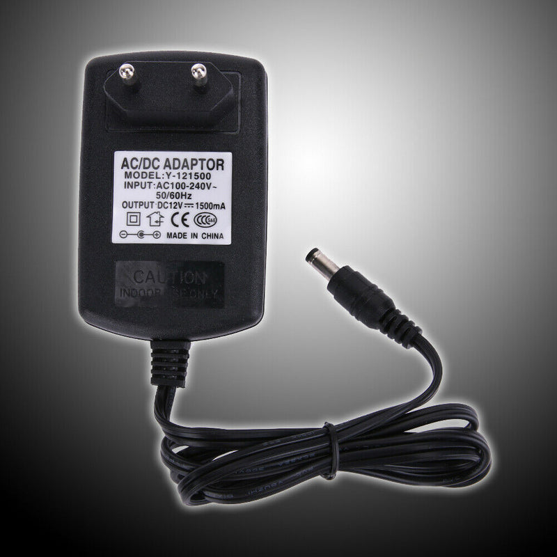 DC12V 1.5A Adapter AC to DC Converter Power Supply Adapter 5.5*2.5 mm