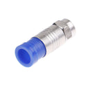 10x F-Type Male Plug Compression Connector Adapter Great For NT6 Coax Coaxial MO