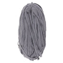 12mm Cotton Gray Flat Cord Drawstring Drawcord Handles Lace Trim for Clothes
