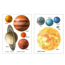Eight Planets Luminous Wall Stickers Fluorescent Kids Room Ceiling Decals  A