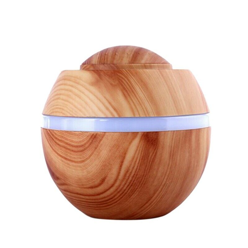 500Ml Usb Air Aroma Humidifier Ultrasonic Led 7 Color Changing Essential Oi S8J9