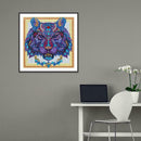 5D DIY Special Shaped Diamond Painting Lion Head Cross Stitch Mosaic Kits