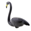 Flamingo Stand Statue Display Decor Garden Yard Art Patio Lawn Black