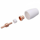 100pcs PT-31 LG40 Plasma Cutter Torch Tip Nozzles Consumables Kit, fit for CUT