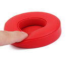 2 Pair Leather Ear Pads for Monster Beats SOLO 2.0 Headphone Red