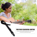 Cotton Length Adjustable Guitar Bass Strap for Folk Classical Guitar Ukulele