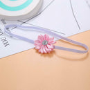 2pcs Newborn Shoot Photography Props Girls Lace Rompers Headband (Pink) A