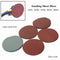 25pcs 600-3000Grit  150mm Sanding Sheet Discs Sandpaper Abrasives Mixed Round