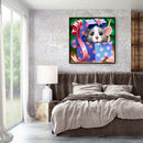 Full Drill Diamond Painting DIY Cartoon Mouse 5D Rhinestone Picture (LG821)