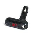 Handsfree Wireless Bluetooth FM Transmitter Car Mp3 Player Dual USB QuickCharger