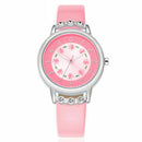 Children Kids Watches Casual Fashion Cute Flowers Students Watch Life Water H1G4