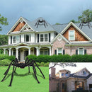 300mm Giant Black Spider Halloween Decoration Indoor/Outdoor Haunted House Prop