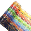 26Rolls Foil Paper Washi Masking Tape Album Diary Decorative Scrapbook DIY Craft