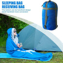 Camping Sleeping Bag Compression Bags Hammock Storage Packs (Lake Blue) A