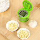 Portable Mini Garlic Grater Chopper Slicer Onion Hand Press Grinder Crusher