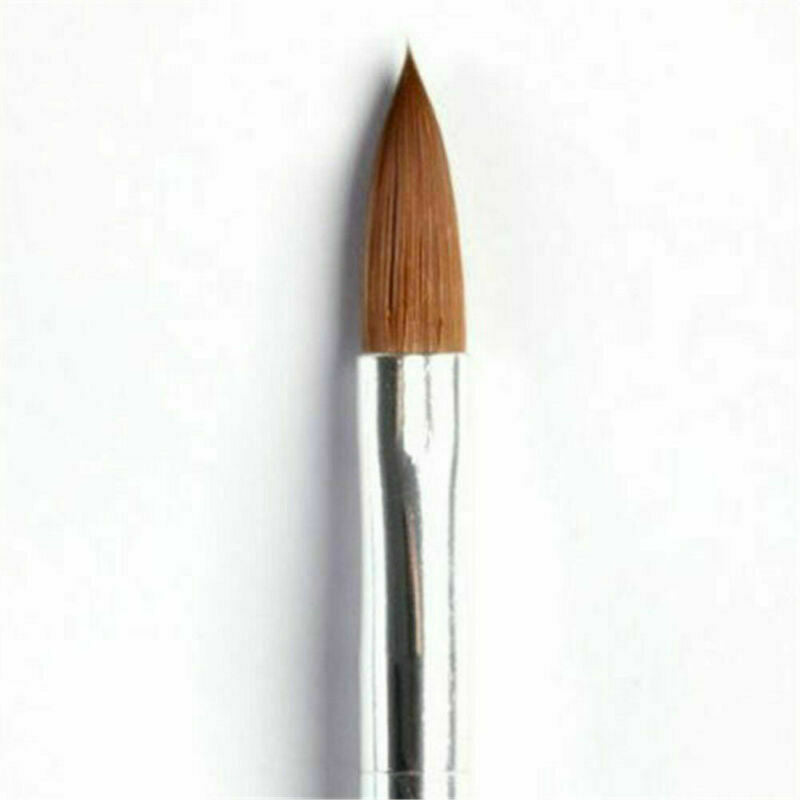 5pcs Acrylic Nail Art UV Gel Carving Pen Brush Liquid Powder No.4 6 8 10 12 Sets