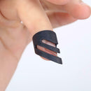 Guitar Ring Finger Guard Guitar Ring Fingertip Guitar Accessory (S Black) A
