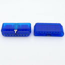 2Pcs Blue 9 Pin 90 Disgree Female Connector Game Controller Socket Slot For U5O2