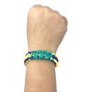 Rainbow Colorful Fumble Finger Thread Rope Kids Educational Developmental Toys