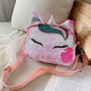 Sequins Animal Shaped Shoulder Handbags Women Crossbody Bags (Light Pink)