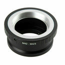 M42 Lens to Micro 4/3 M4/3 Adapter EP1 EP3 EPL1 EPL2 GH1 GF EPL3 F1G4 G1 M4 X2W1
