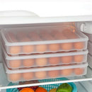 Egg Holder for Refrigerator, Deviled Egg Tray Carrier with Lid Fridge Egg S T7O6