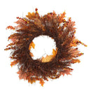 Maple Leaf Pumpkin Berry Wreath Halloween & Christmas Door Home Decor 45Cm