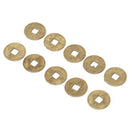 100Pcs Feng Shui Coins Ancient Chinese I Ching Coins For Health Wealth Charm TEU