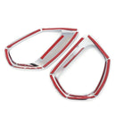 Chrome Car Back Rear Fog Light Lamp Cover Trim for Mitsubishi Outlander 201 R8A5