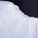 Smart Baby Girl Clothes Stars Sequins Mini Dress Ballet Dance Fluffy Tutu S