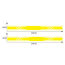 1 Pair Car Stickers Vinyl Long Stripe Totem Side Skirt Decals Exterior Styling