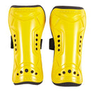 Yellow Durable New 1 Pair Competition Pro Soccer Shin Guard Pads Shinguard