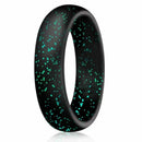 Silicone Wedding Ring, Women Silicone Ring Band, 10 Pack Colorful Couple SilC4V2